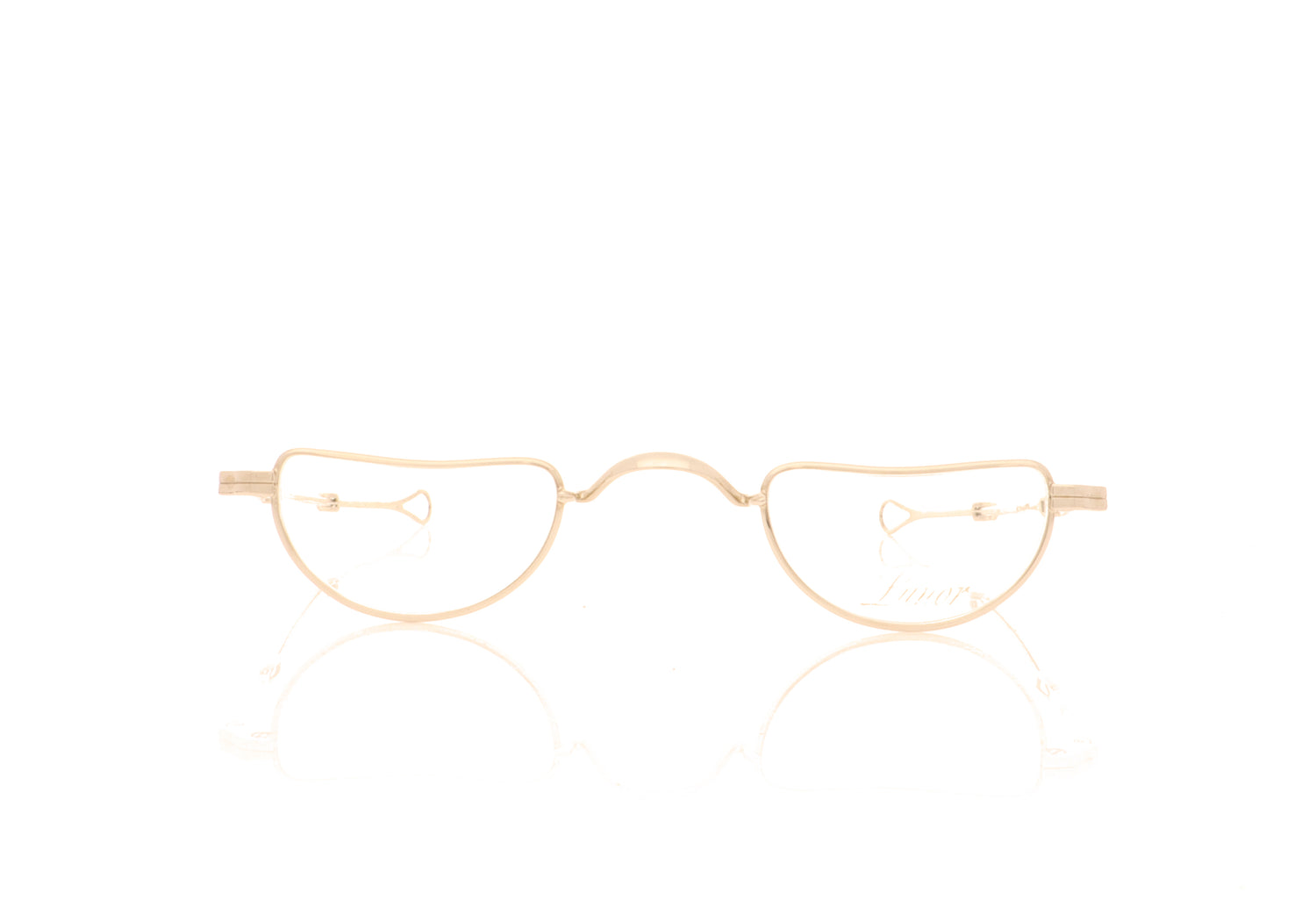Lunor LU I 06 GP Gold Glasses - Front