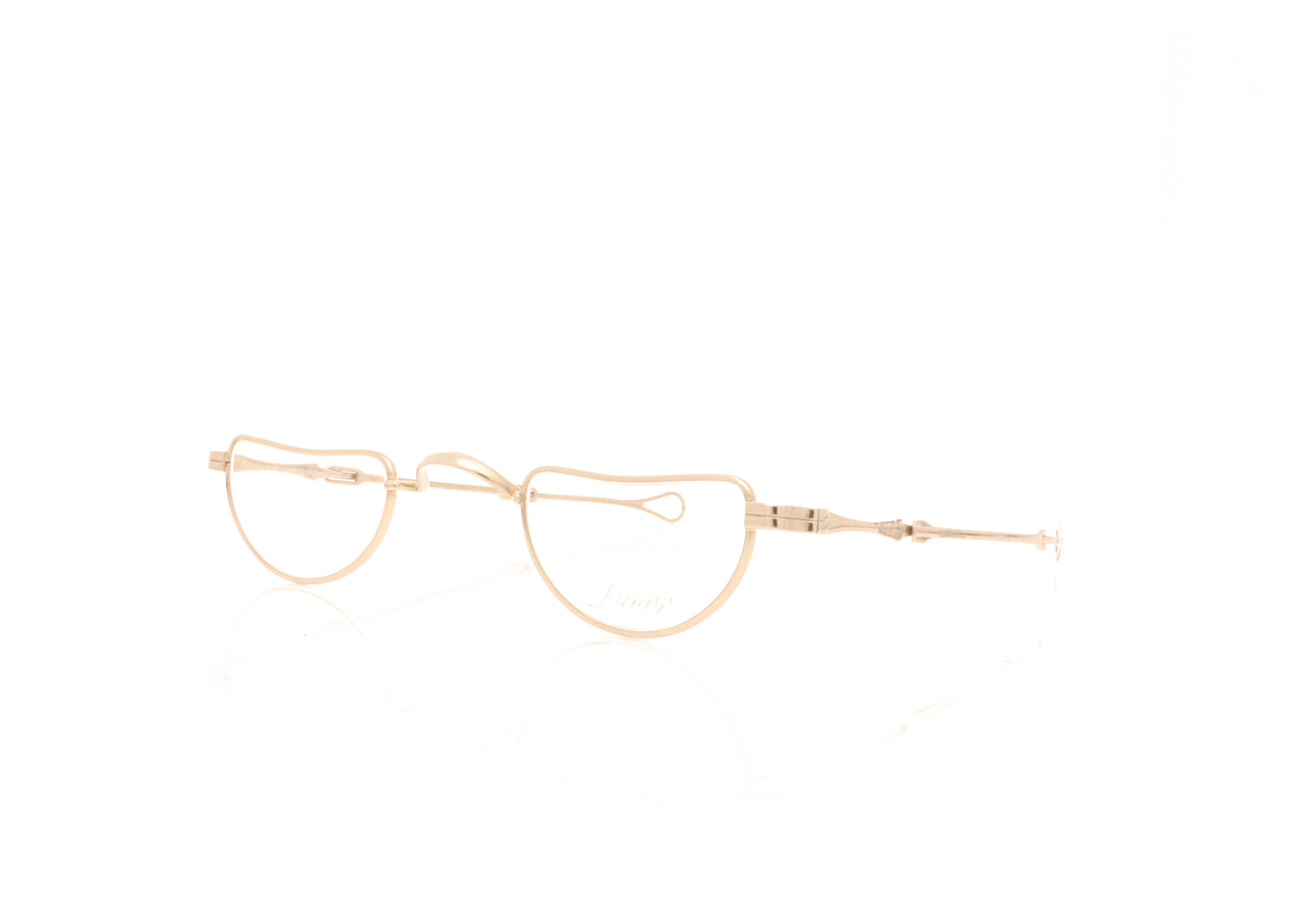 Lunor LU I 06 GP Gold Glasses - Angle