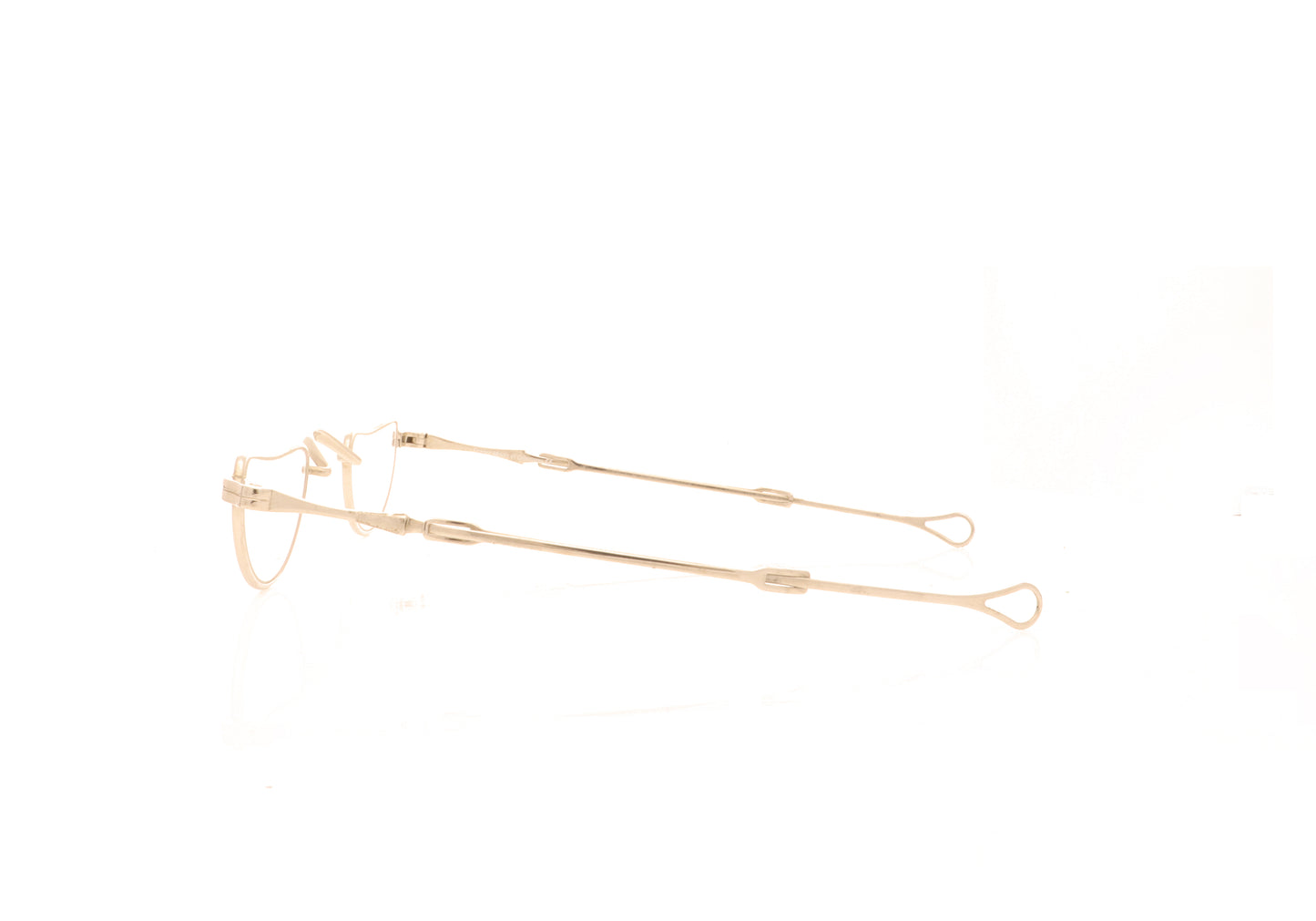 Lunor LU I 06 GP Gold Glasses - Side