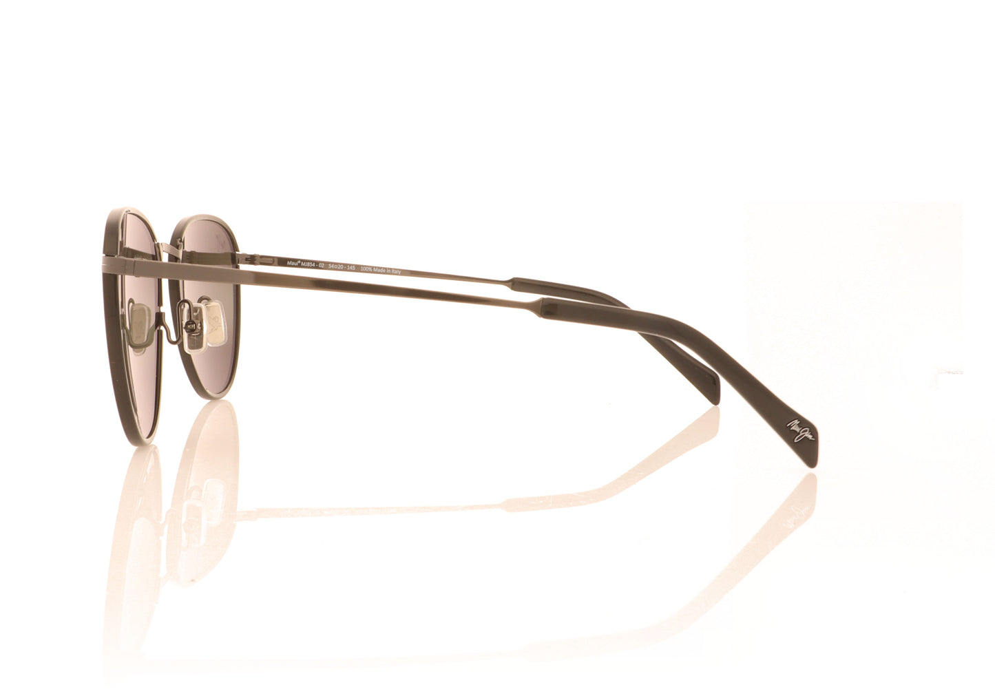 Maui Jim Noni MJ854 02 Black Gloss Sunglasses - Side