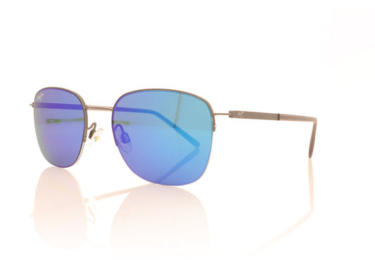 Maui Jim Crater Rim MJ824-02S Dark gunmetal Sunglasses - Angle