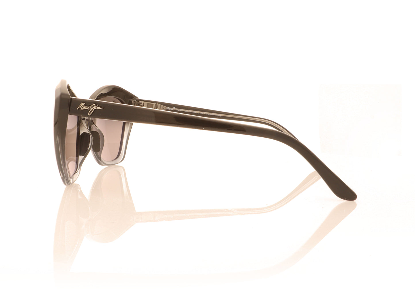 Maui Jim Lotus 02J Black Sunglasses - Side