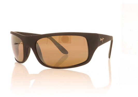 Maui Jim Peahi 2M Black Sunglasses - Angle