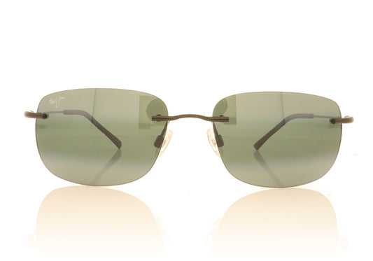 Maui Jim Ohai 02 Gloss Black Sunglasses - Front