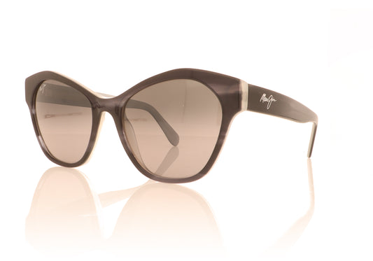 Maui Jim MJ819 Kila 02A Black Sunglasses - Angle