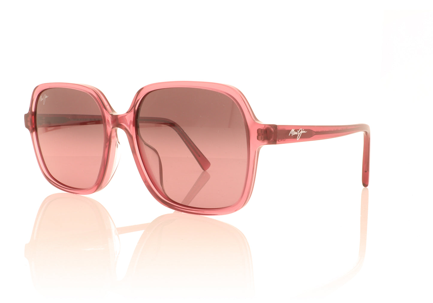 Maui Jim MJ860 Little Bell 28F Raspberry Sunglasses - Angle