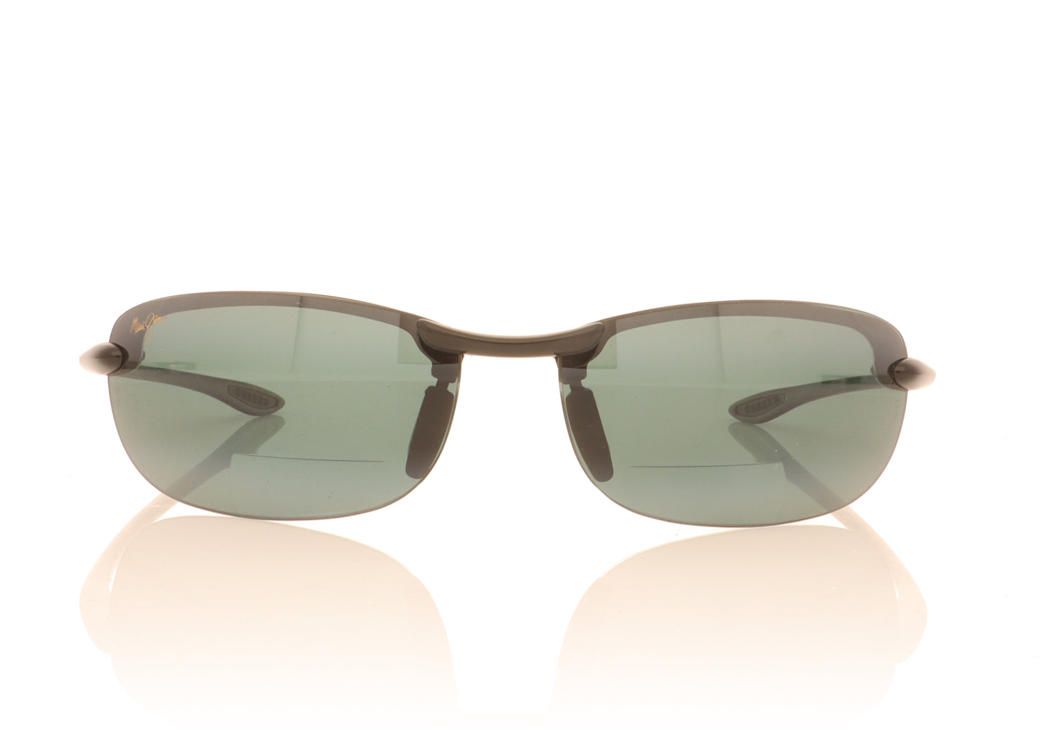 Maui Jim MJ805 Makaha 220 Gloss Black Sunglasses - Front