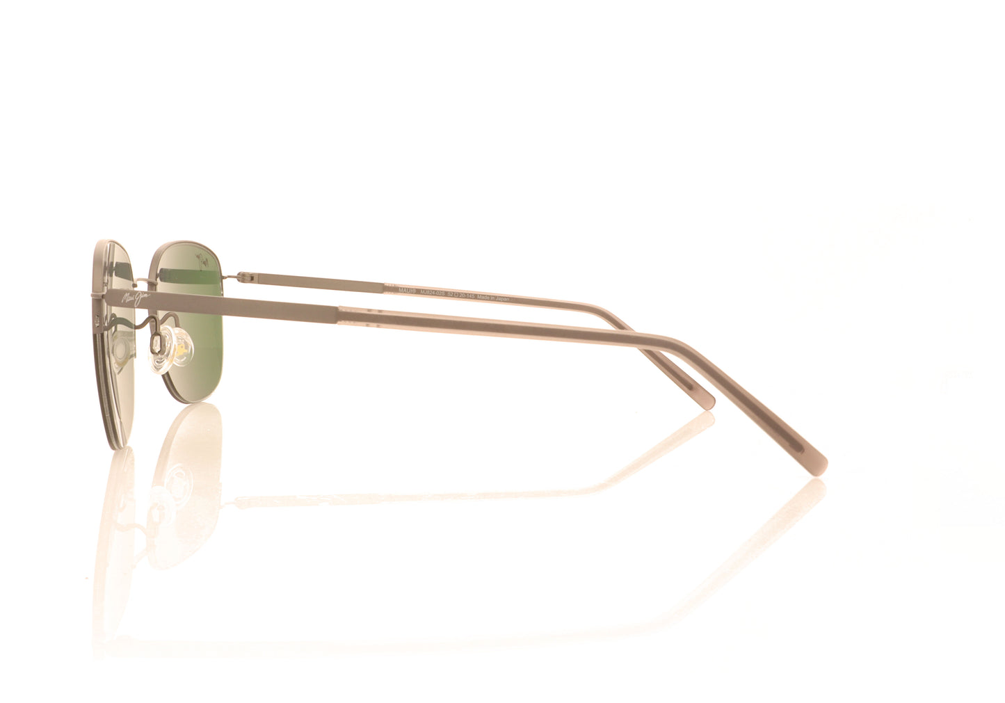 Maui Jim Crater Rim MJ824 02S Dark Gunmetal Sunglasses - Side