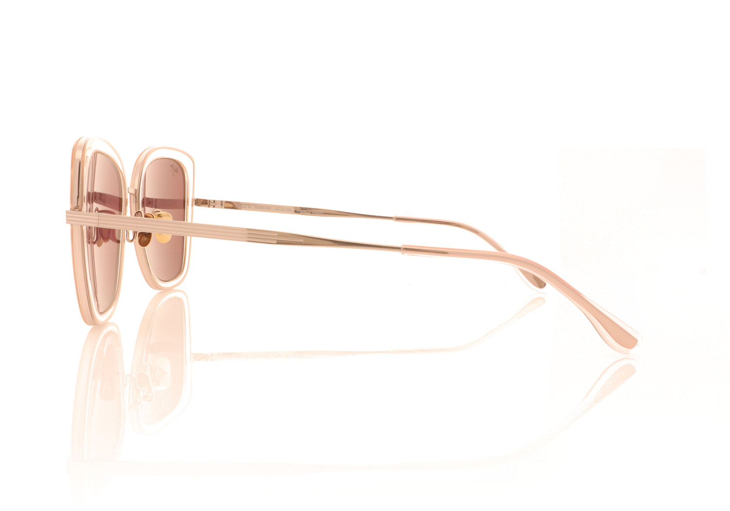 Maui Jim Violet Lake 09E Trans Pink Sunglasses - Side