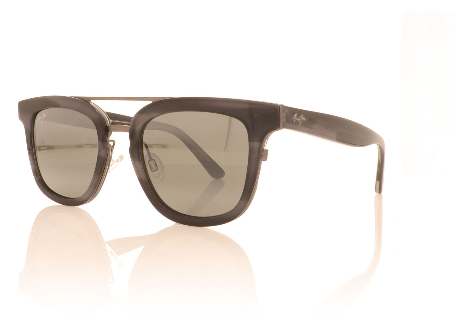 Maui Jim MJ844 Relaxation Mode 11T Grey Sunglasses - Angle