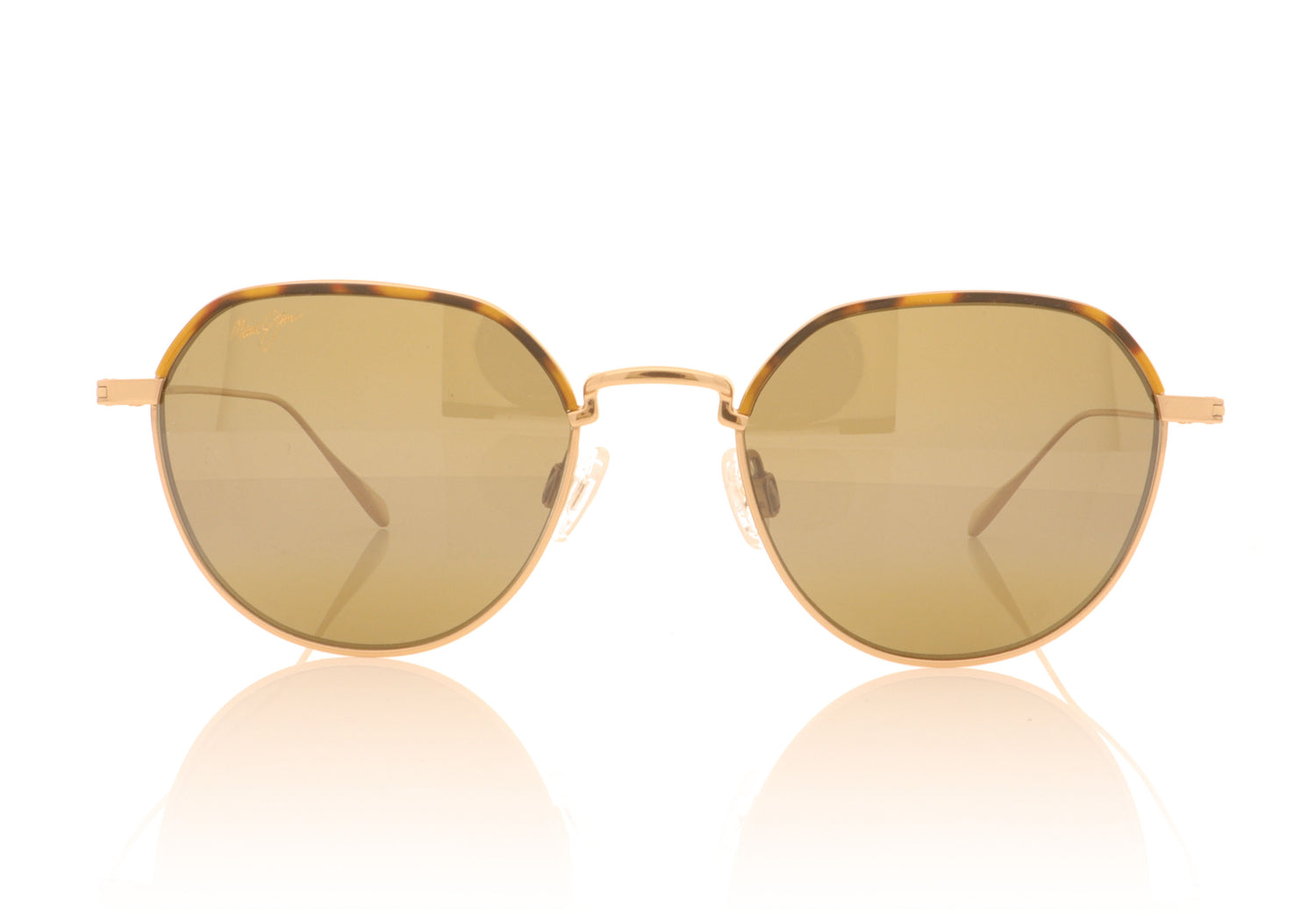 Maui Jim Island Eyes 16 Gold Sunglasses - Front