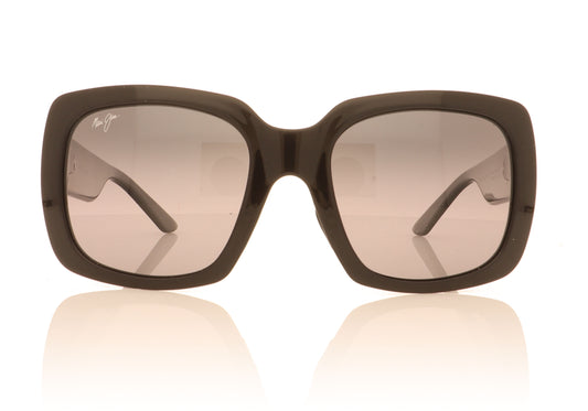 Maui Jim Two Steps 02 Black Sunglasses - Front