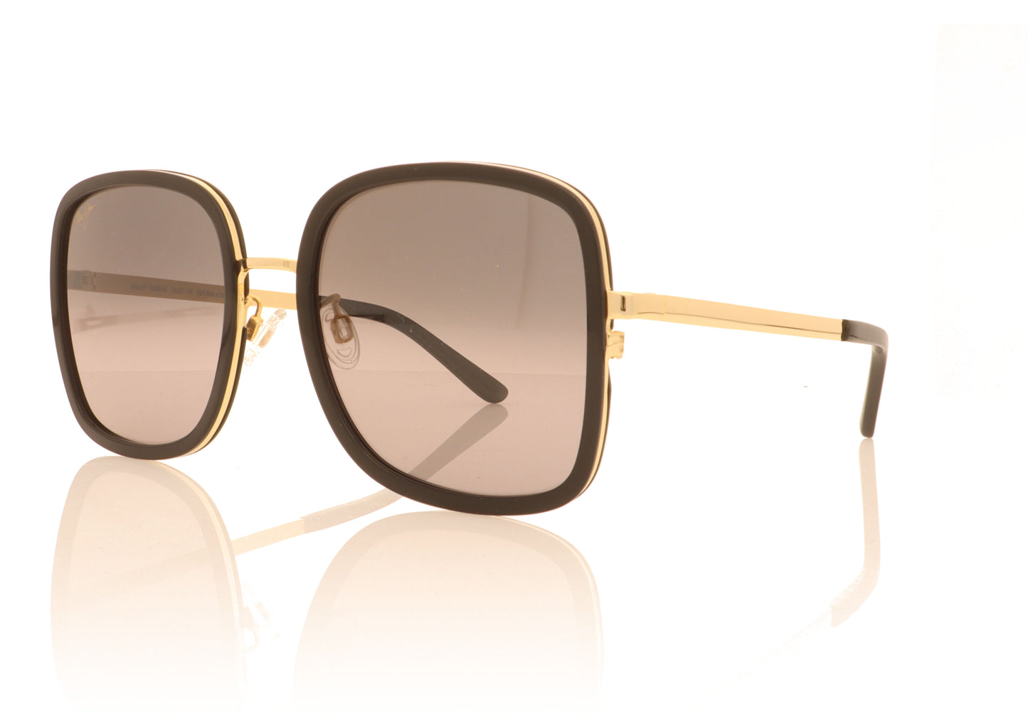 Maui Jim Pua 02 Black Sunglasses - Angle