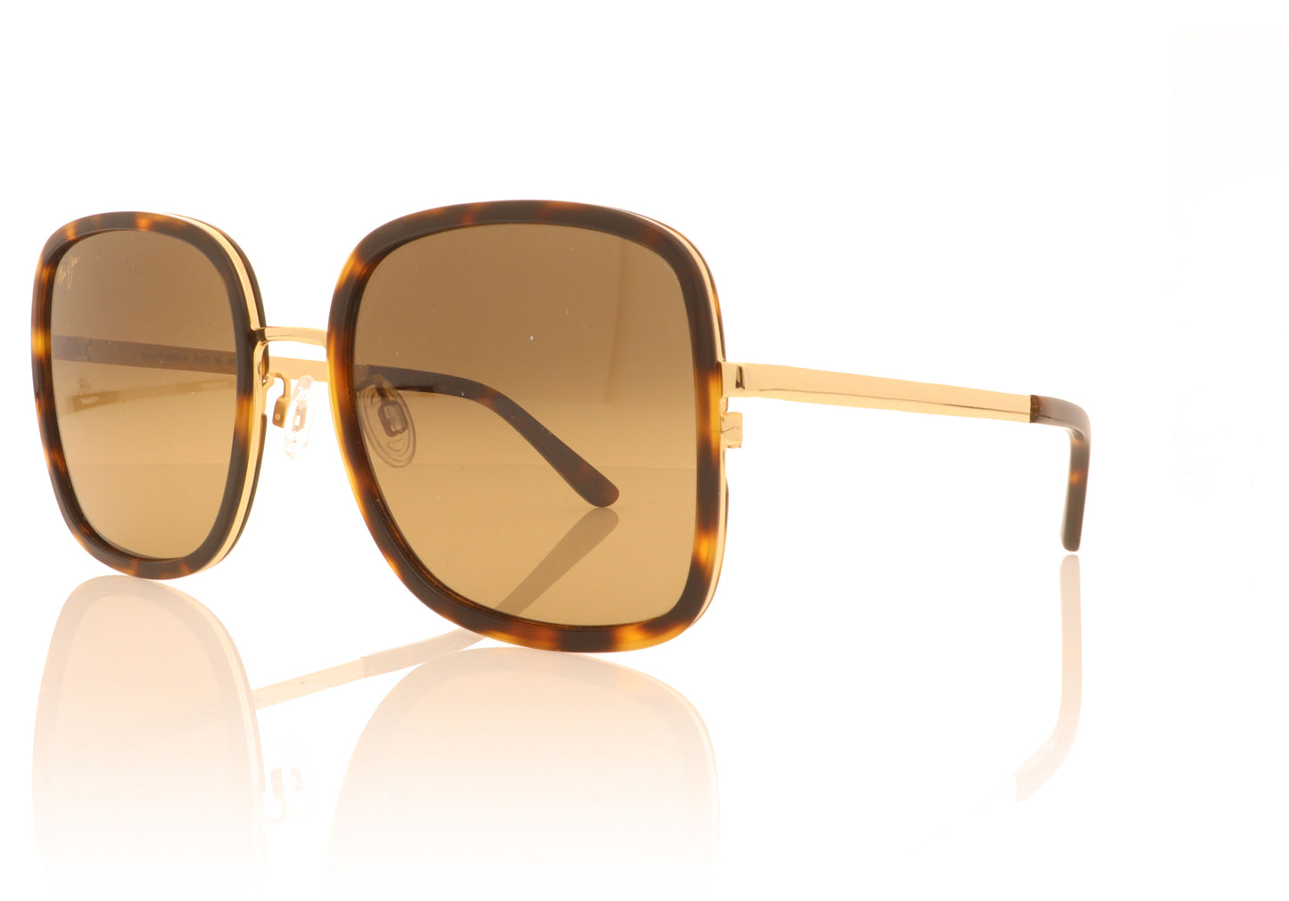 Maui Jim Pua 10 Tortoise Sunglasses - Angle