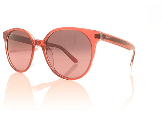 Maui Jim Mehana 09 Raspberry Sunglasses - Angle