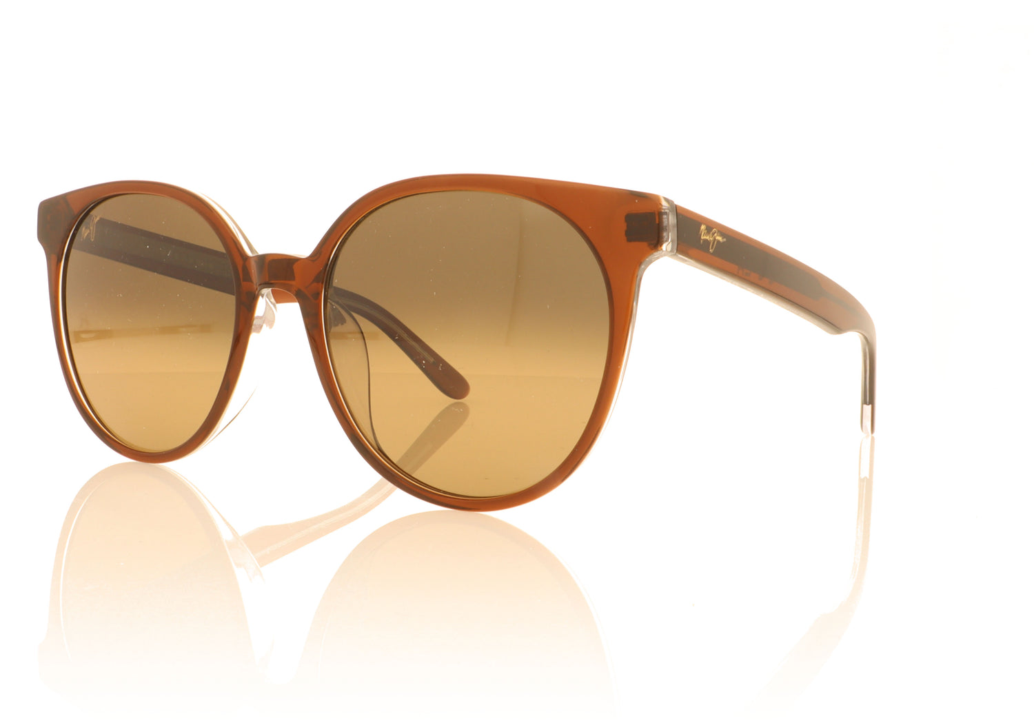 Maui Jim Mehana 10 Rootbeer Sunglasses - Angle