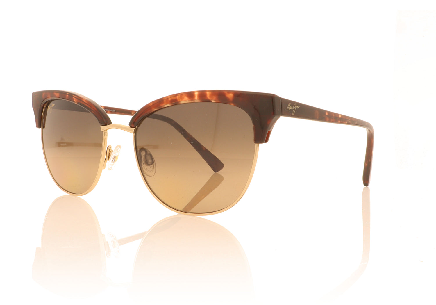 Maui Jim Lokelani 10 Tortoise Sunglasses - Angle