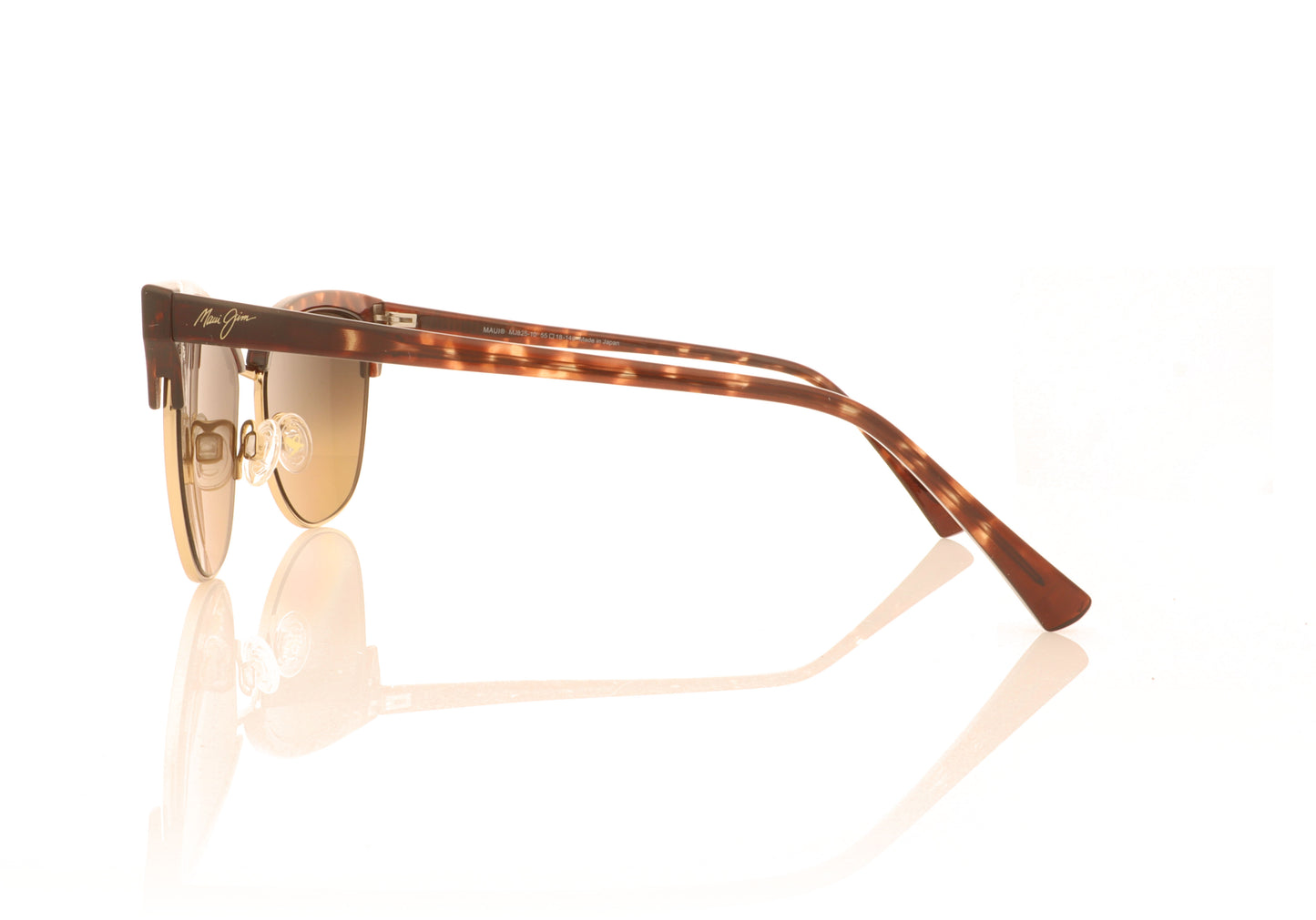 Maui Jim Lokelani 10 Tortoise Sunglasses - Side