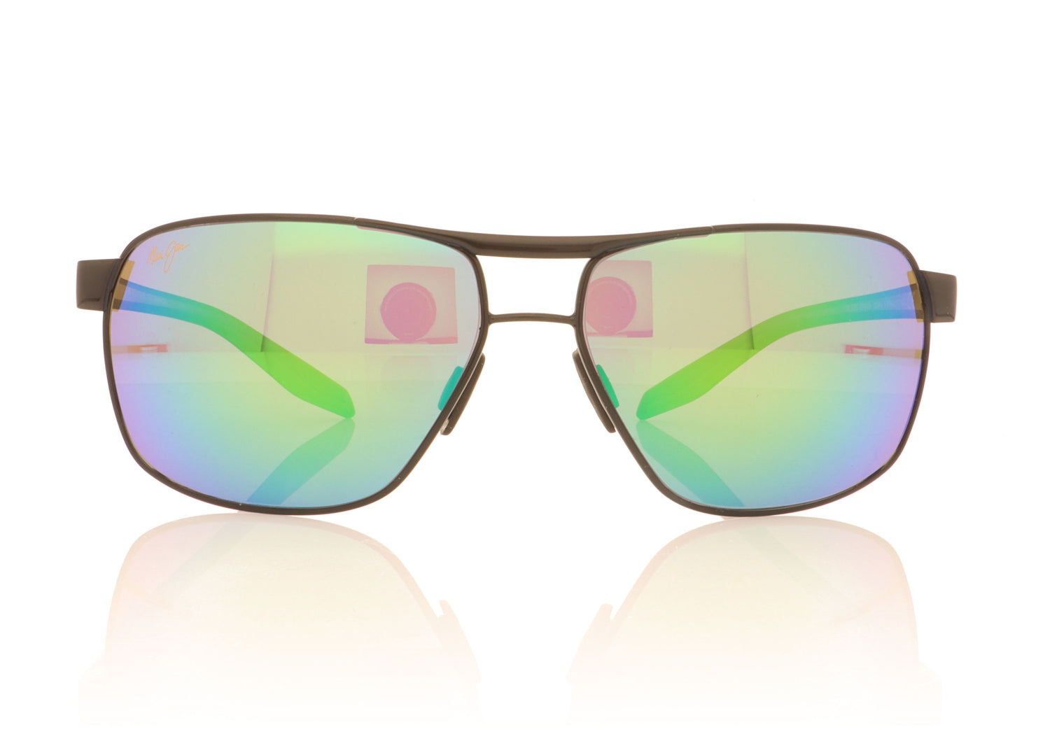 Maui Jim MJ835 The Bird 15B Black Sunglasses - Front
