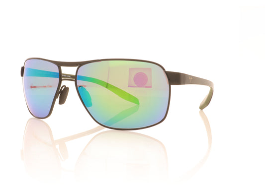 Maui Jim MJ835 The Bird 15B Black Sunglasses - Angle