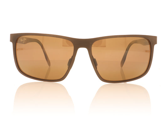 Maui Jim MJ846 Wana 01C Brushed Chocolate Sunglasses - Front