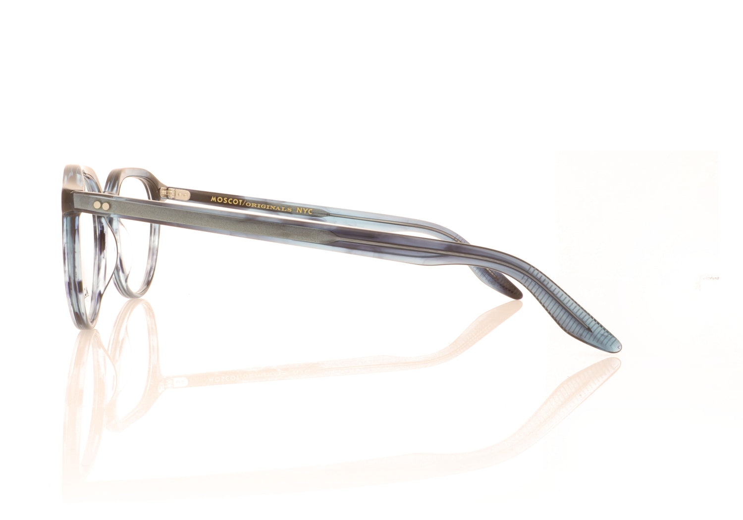 Moscot Kitzel Ink 0860-01 Glasses - Side