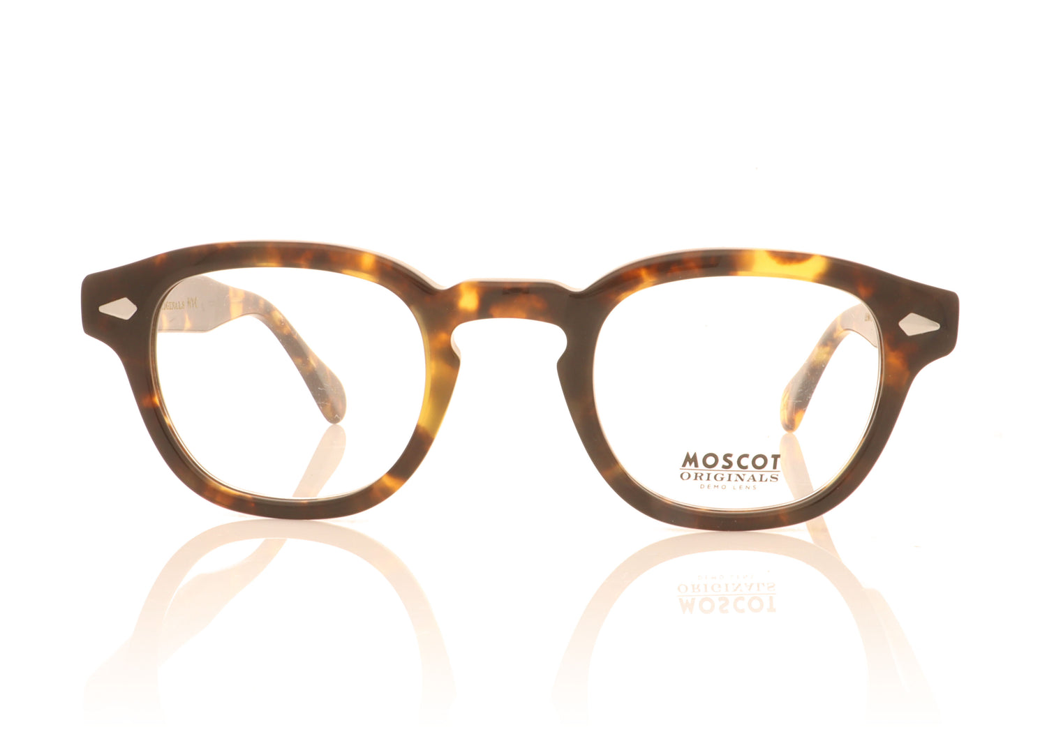 Moscot Lemtosh CH Classic Havana Glasses - Front