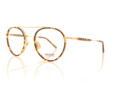 Moscot Pupik TG Tortoise Glasses - Angle