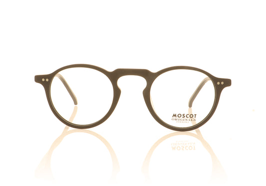 Moscot Tuchus MB Matte Black Glasses - Front