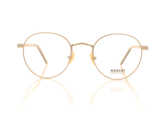 Moscot Zis Matte Pewter Matte Pewter Glasses - Front