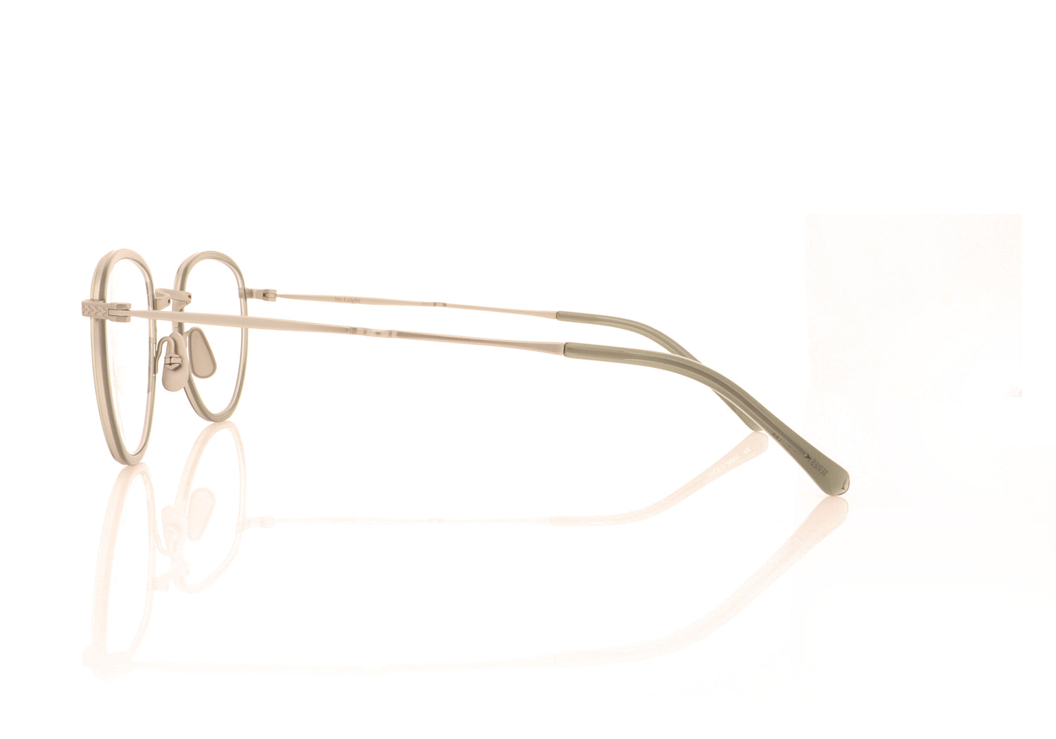 Mr. Leight Roku C GRYS-MPLT Grey Sage Glasses - Side