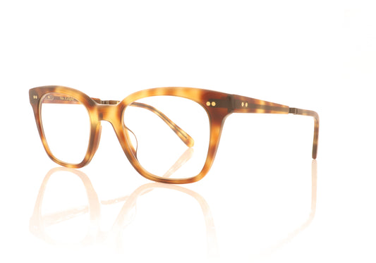 Mr. Leight Morgan C CT Tortoise Glasses - Angle