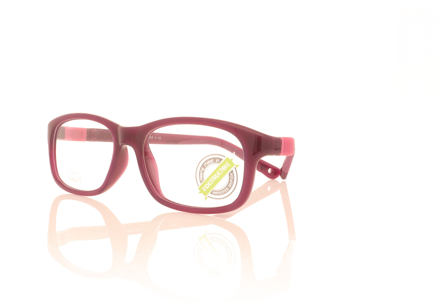 NanoVista Arcade NA3010550 Purple Glasses - Angle