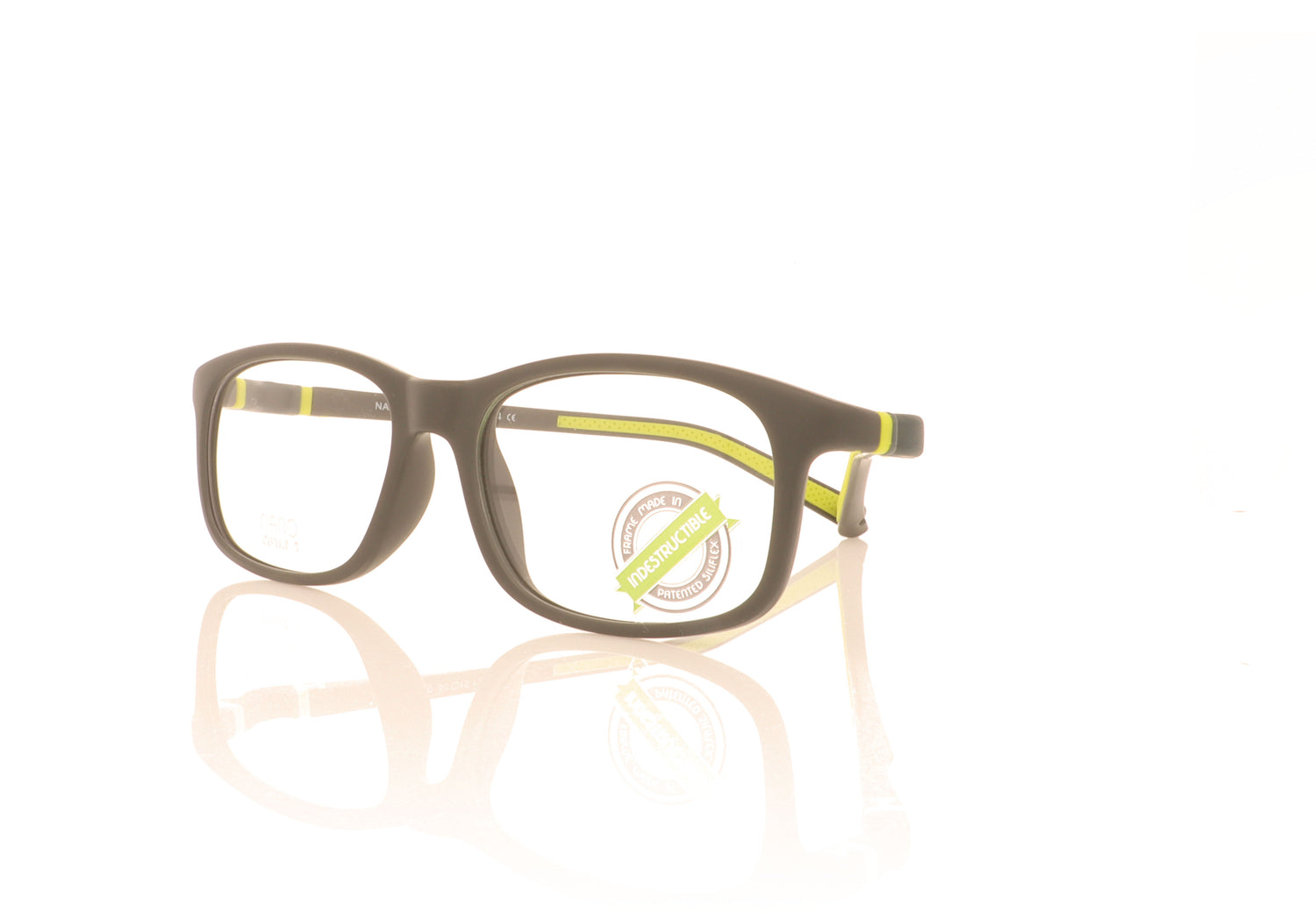 NanoVista Arcade NA3110350 Black Yellow Glasses - Angle