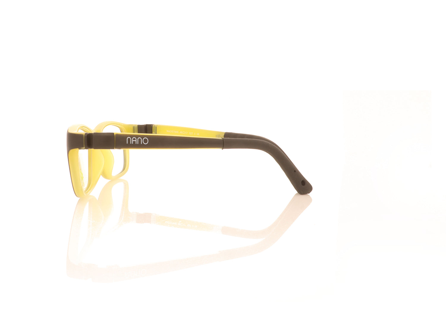 NanoVista Crew NAO57946 Black Yellow Glasses - Side