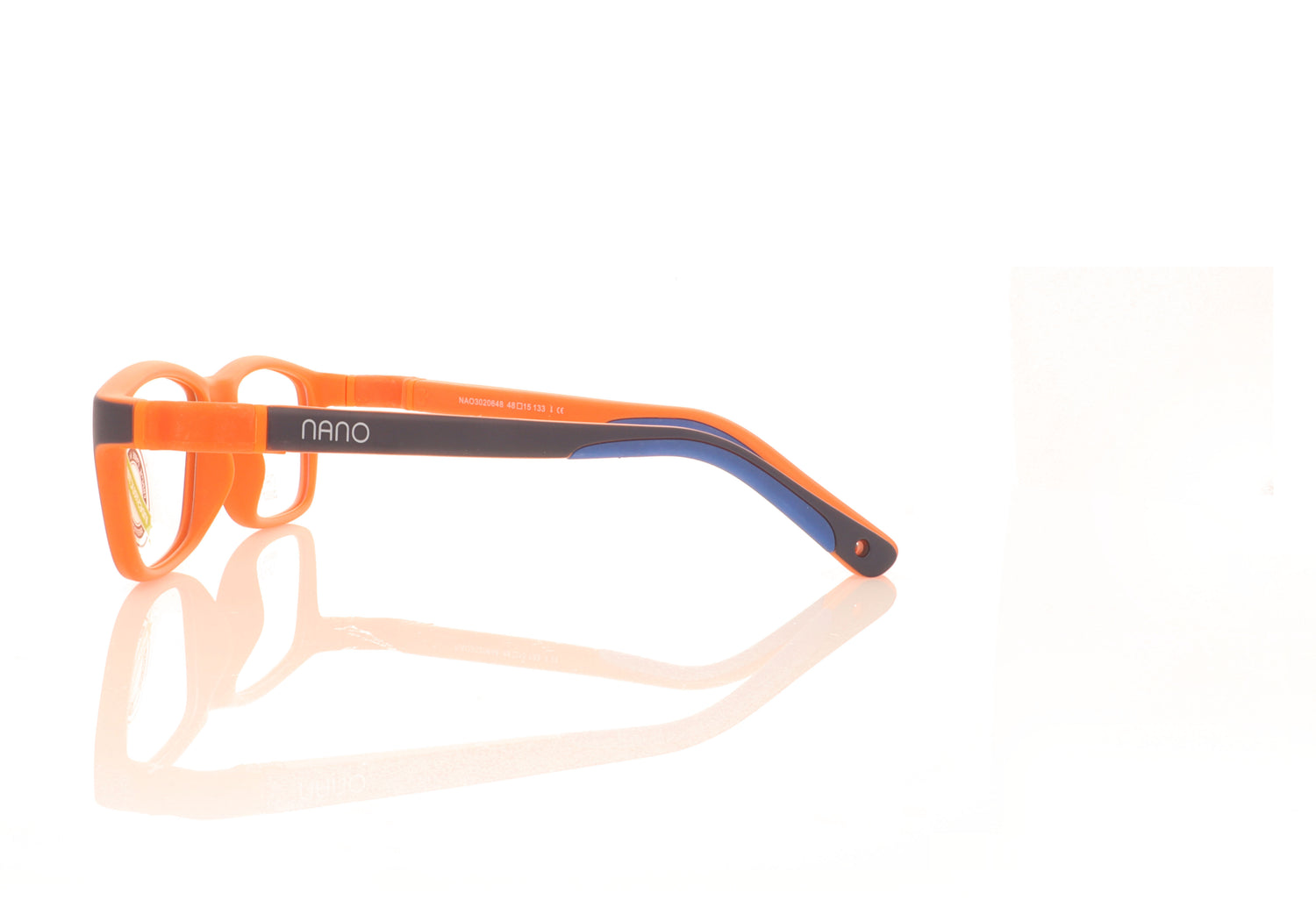 NanoVista Crew NO3020648 Blue Orange Glasses - Side