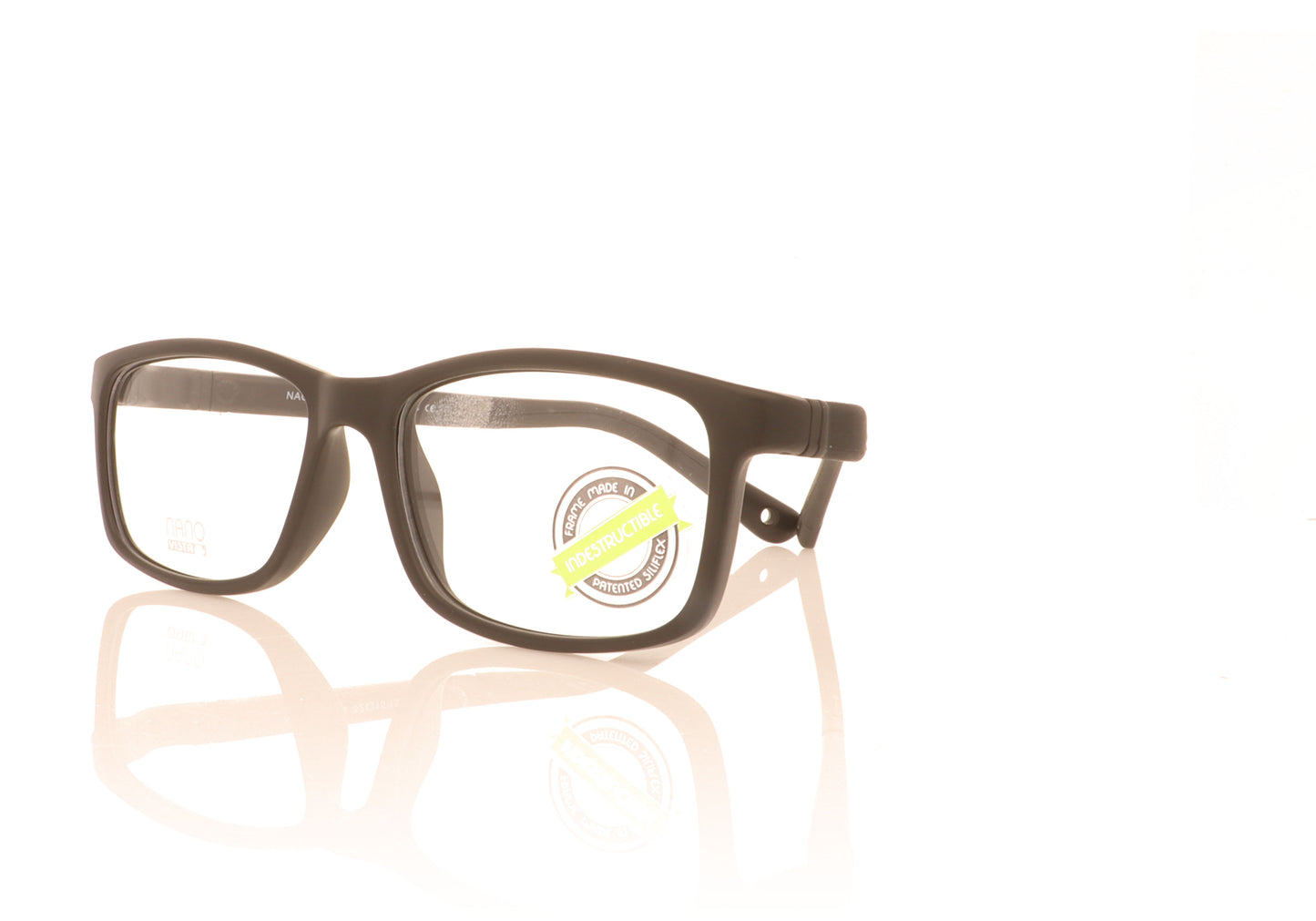 NanoVista Fangame NAO3030252 Black Glasses - Angle