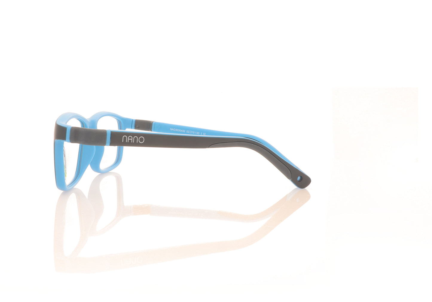 NanoVista Fangame NAO3030452 Black Blue Glasses - Side