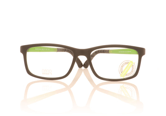 NanoVista Fangame NAO610548 Black Green Glasses - Front