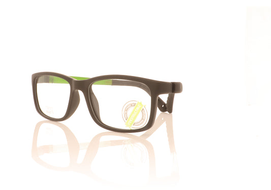 NanoVista Fangame NAO610548 Black Green Glasses - Angle