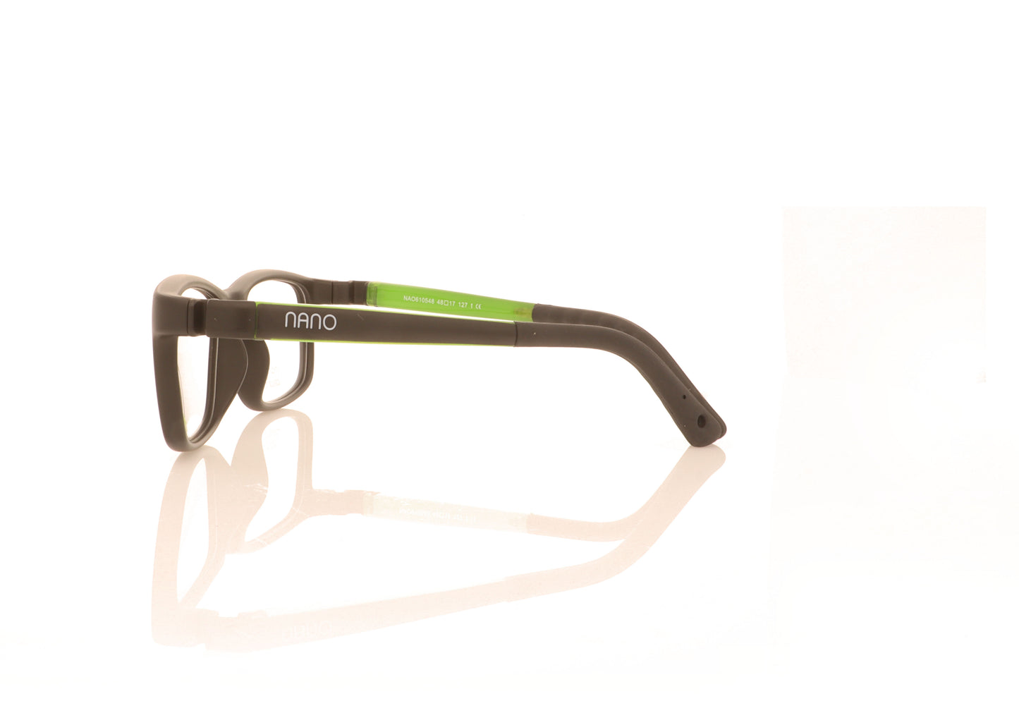NanoVista Fangame NAO610548 Black Green Glasses - Side