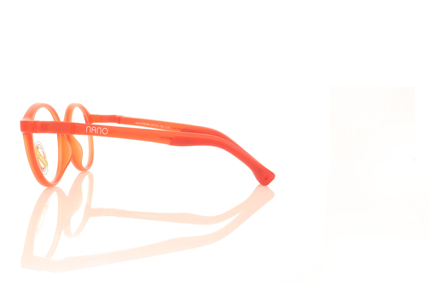 NanoVista Flicker NAO3180248 Red Glasses - Side
