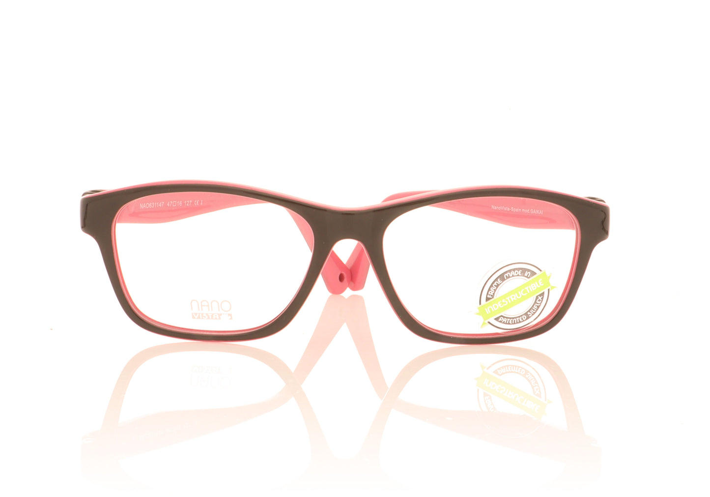 NanoVista Gaikai BP Black Purple Glasses - Front