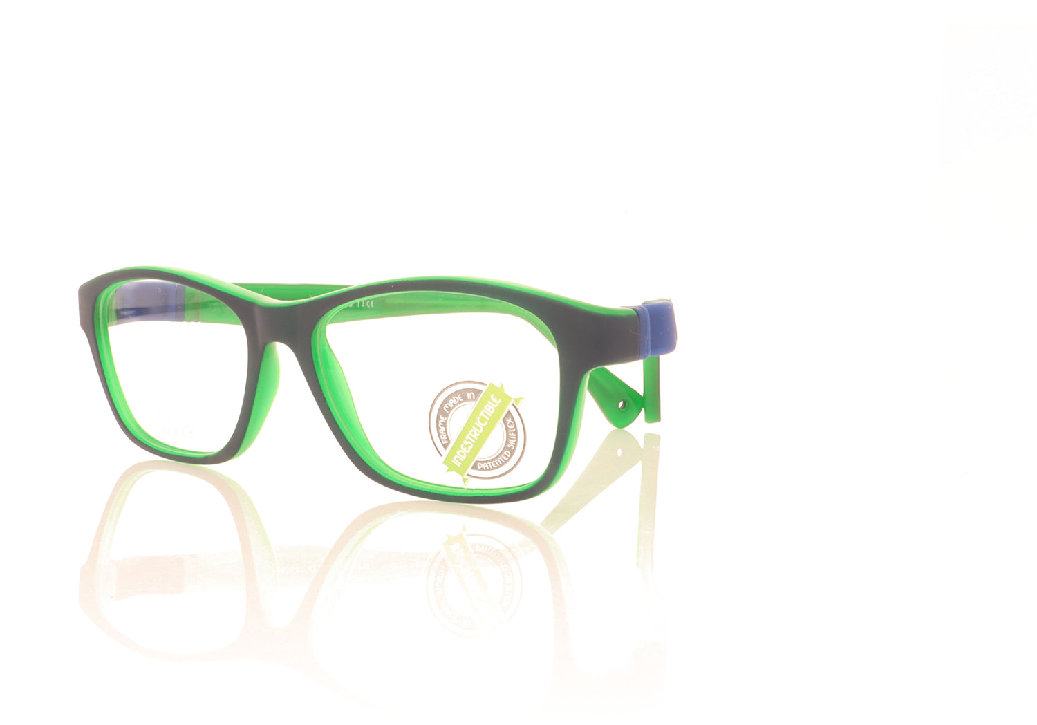 NanoVista Gaikai NAO3050549 Blue Green Glasses - Angle