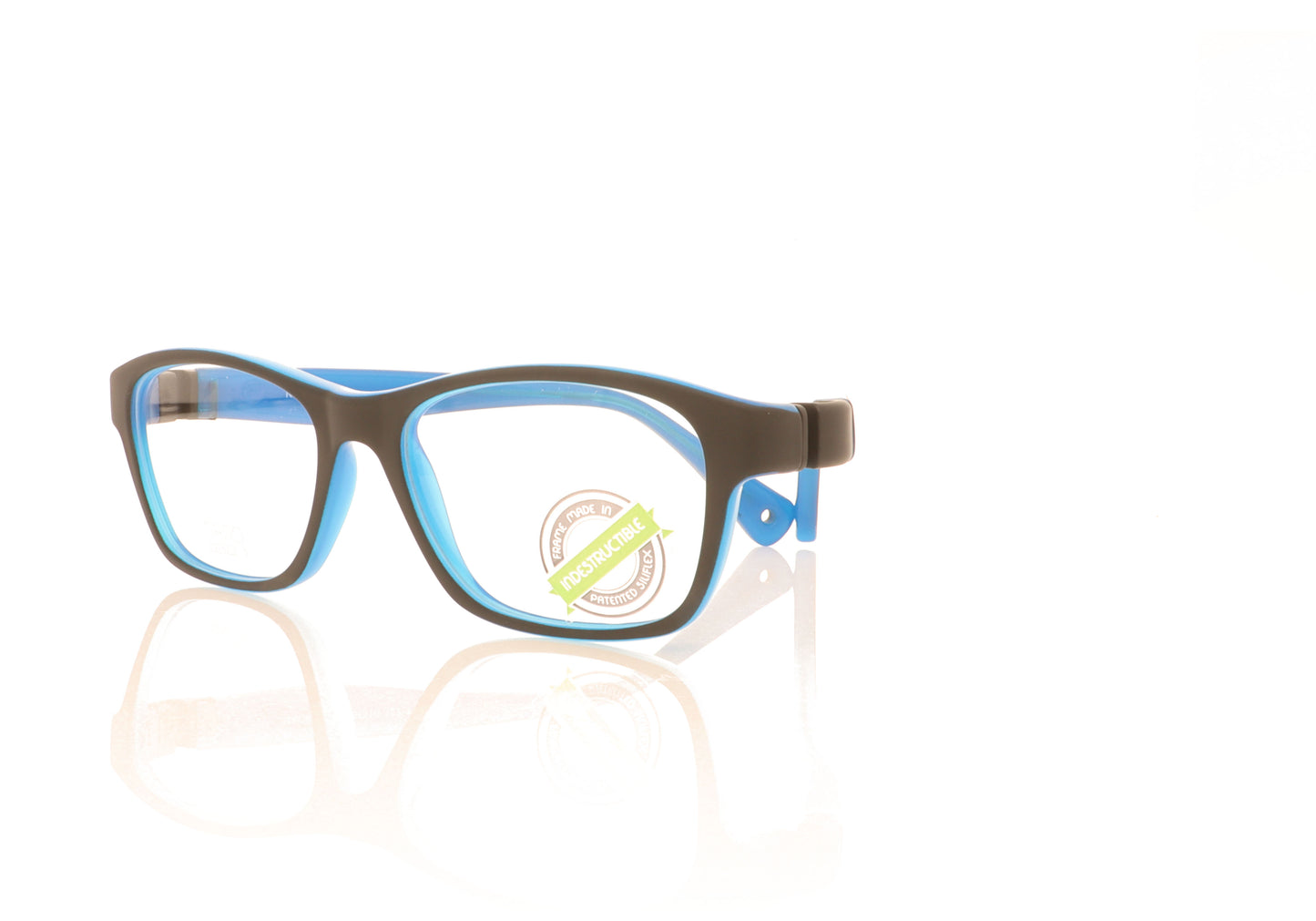 NanoVista Gaikai NAO631045 Black Blue Glasses - Angle