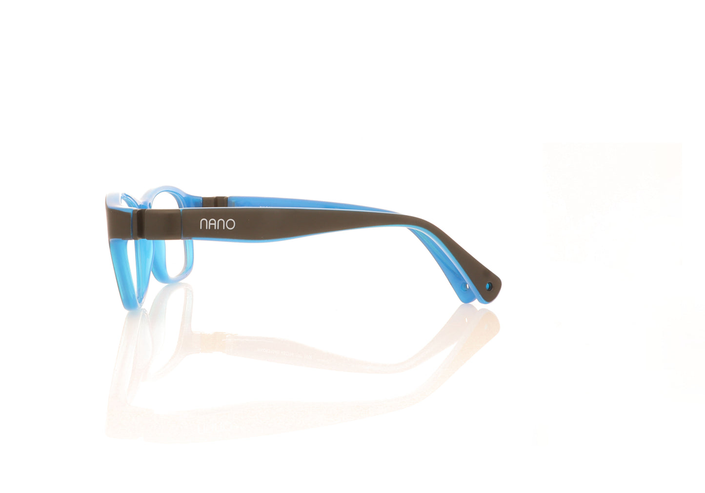 NanoVista Gaikai NAO631045 Black Blue Glasses - Side