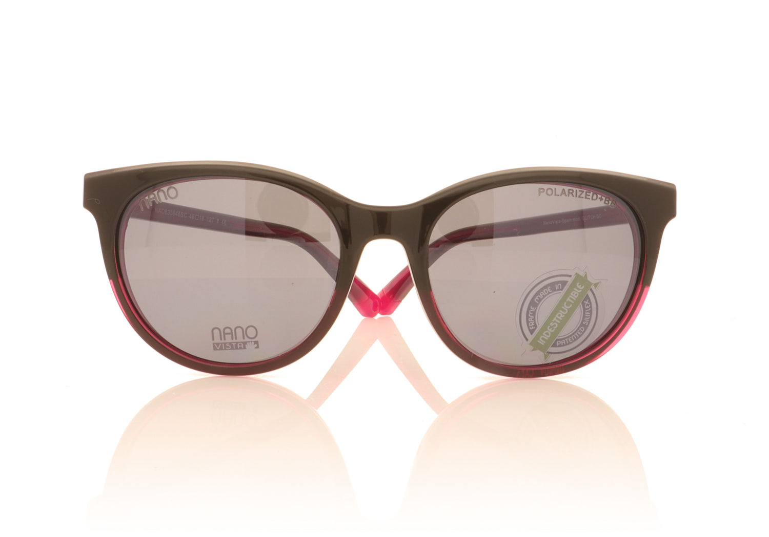 NanoVista Glitch NAO30646SC Black with Clip Glasses - Front
