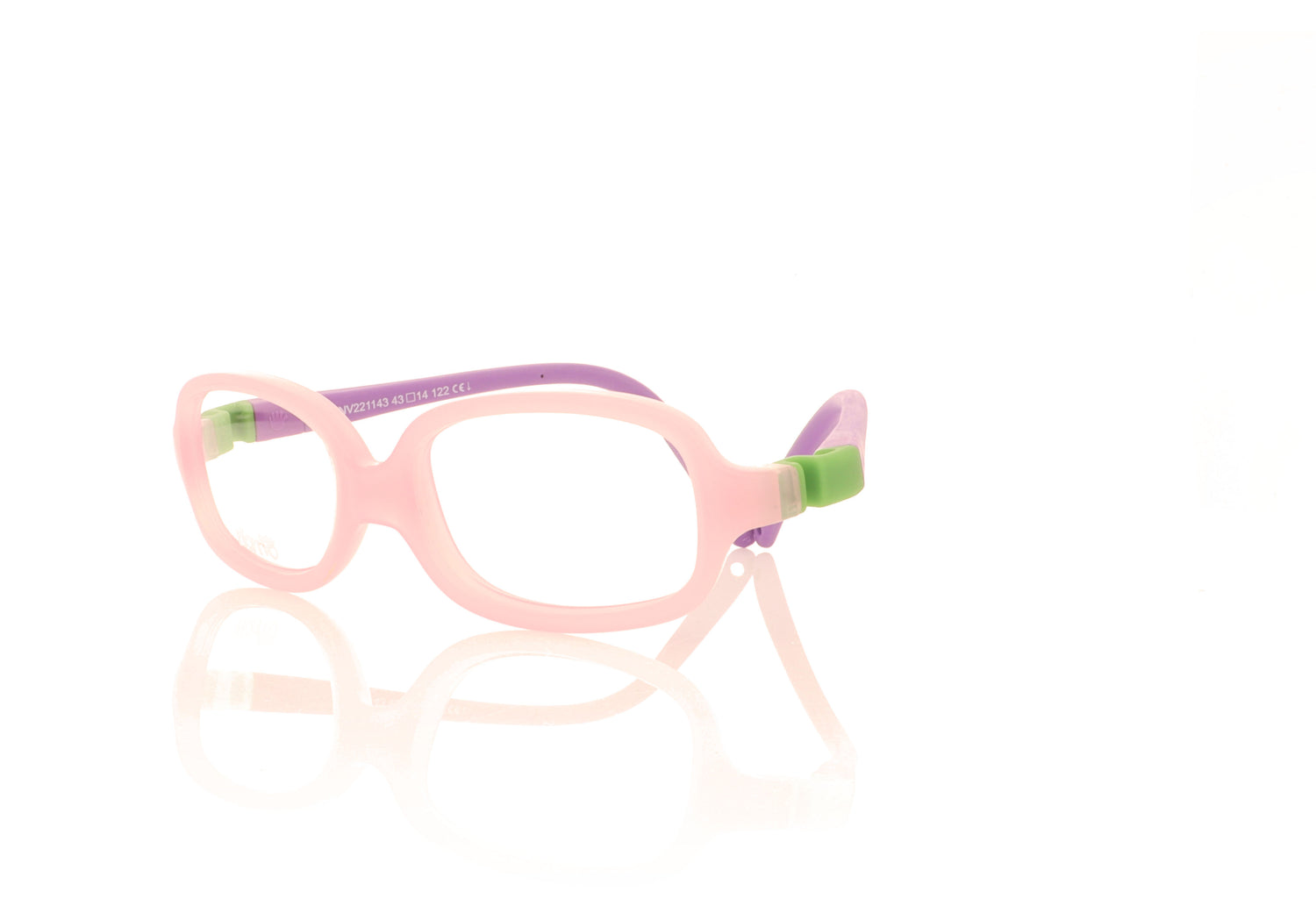 NanoVista Joey NV221143 Pink Purple Glasses - Angle