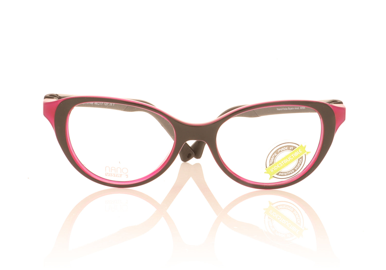 NanoVista Mimi BP Black Purple Glasses - Front