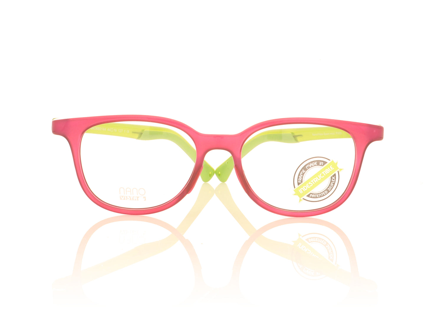 NanoVista Pixel NAO660144 Purple Green Glasses - Front